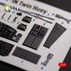 KELIK K48105 UH-1N Twin Huey - interior 3D decals for Zimi Model/KittyHawk kit 1/48
